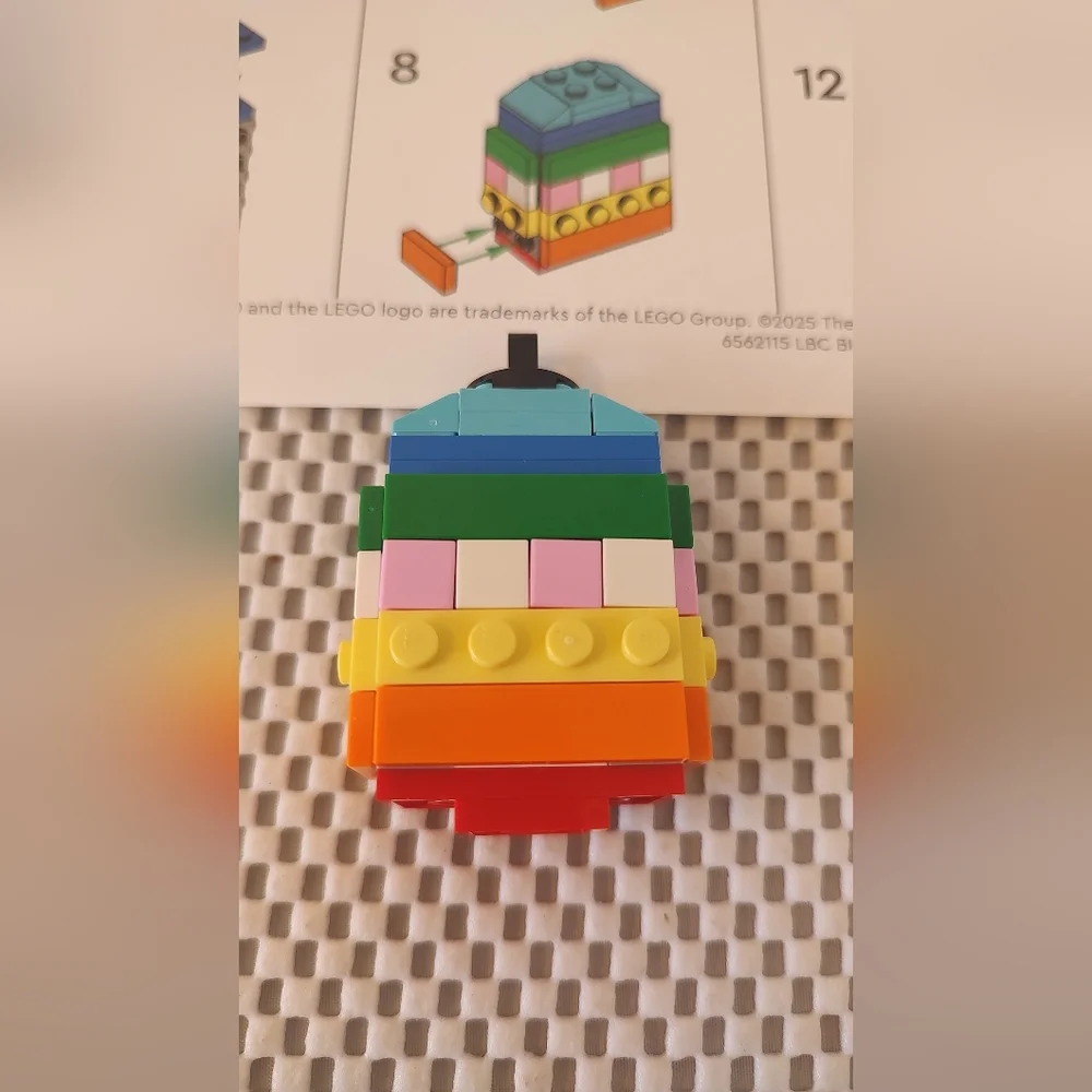 Lego 3D Easter Egg Building Toy Set